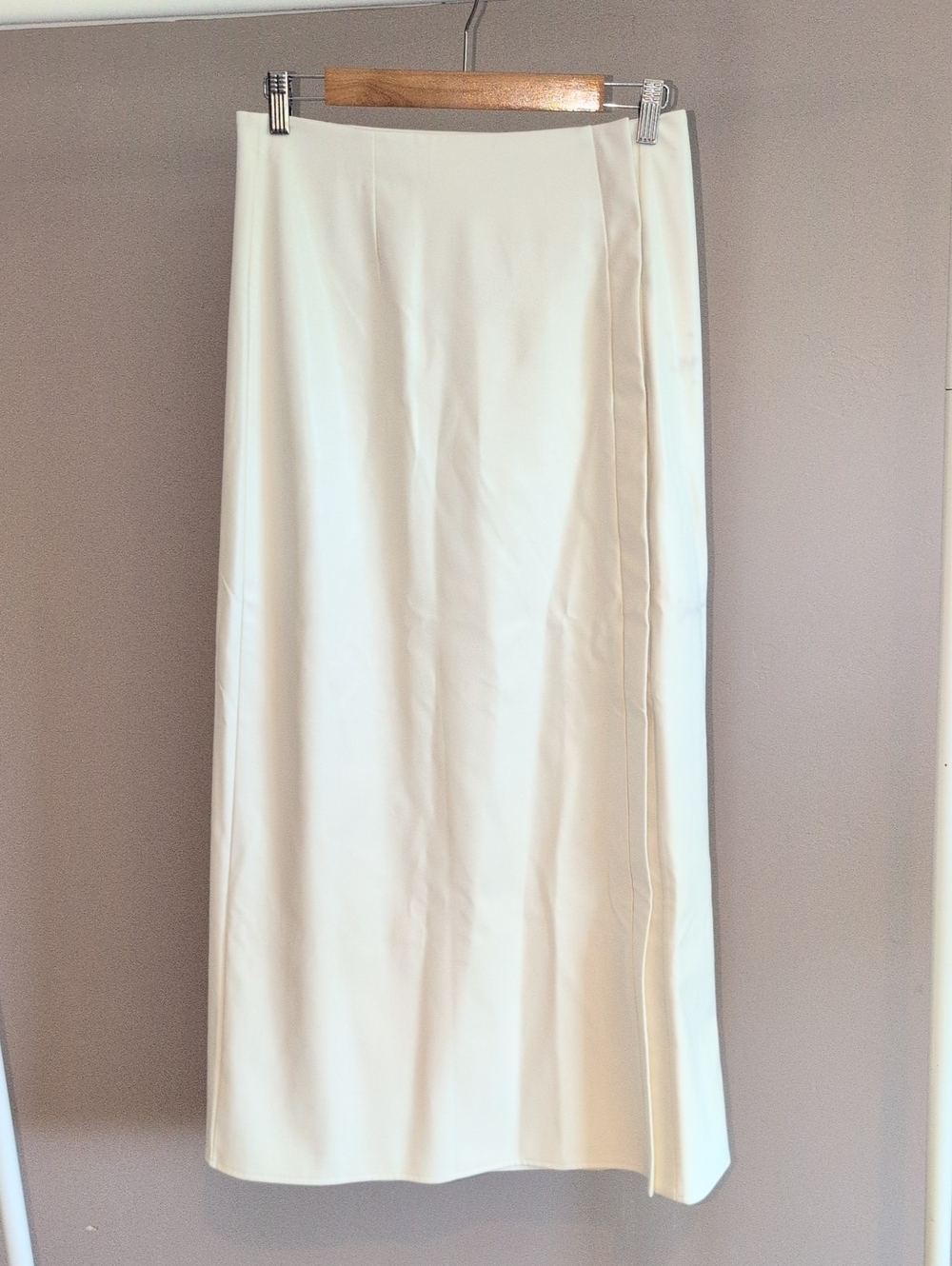Mare Mare x Anthropologie Faux Leather White Side Snap Closure
